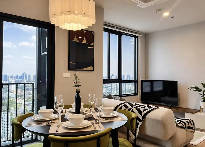 Appartement Near Bts L Chatuchak Park L High-rise *